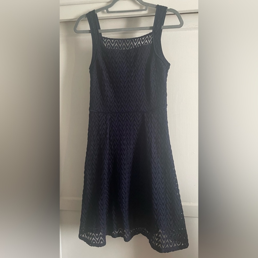 Mixt By Heidi Weisel Navy Dress. Pre-Owned.